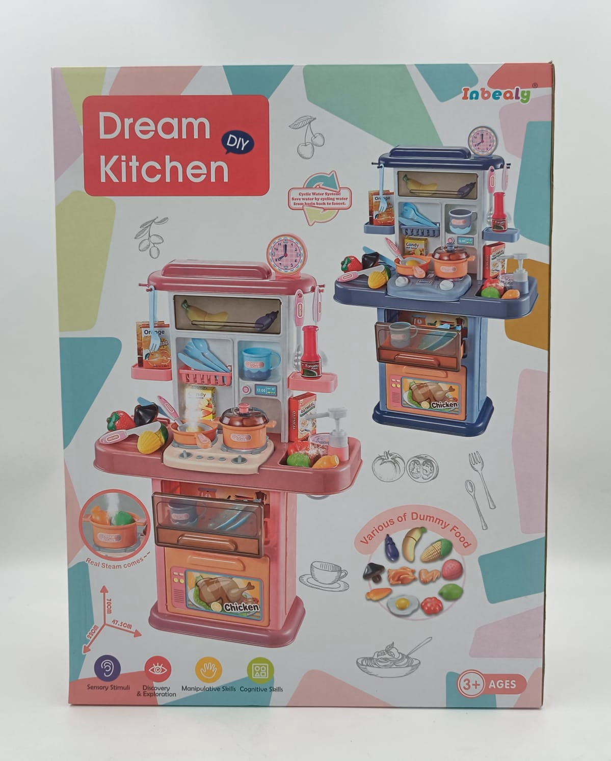 GENERIC Toy Dream Kitchen Inbealy Diy DV085
