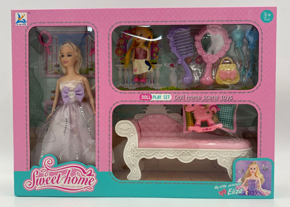 GENERIC Toy Doll Play Set Sweet Home My Little Princess Eliza R045