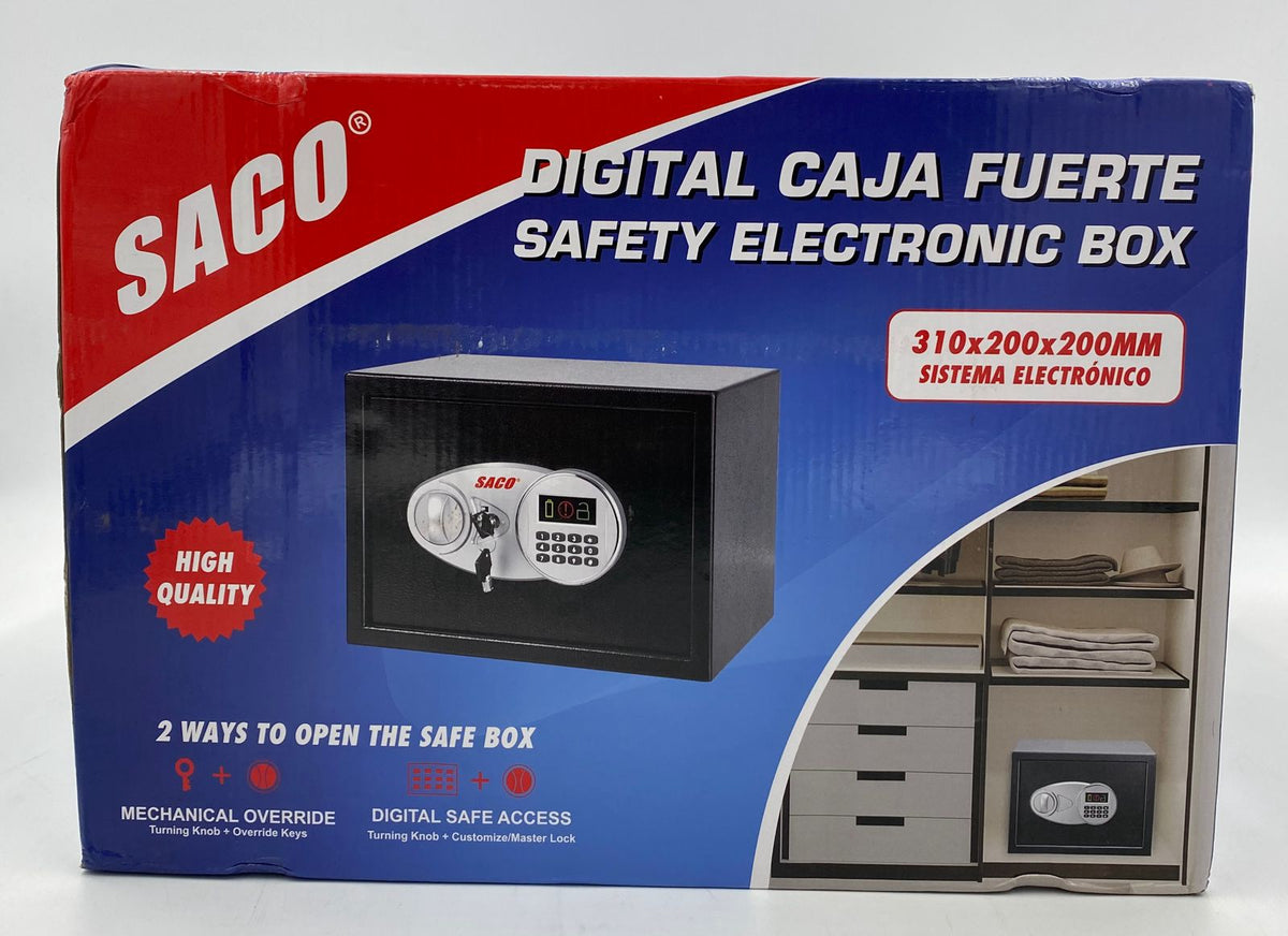 SACO Security Safe Digital 04-FR-21844 310X200X200MM
