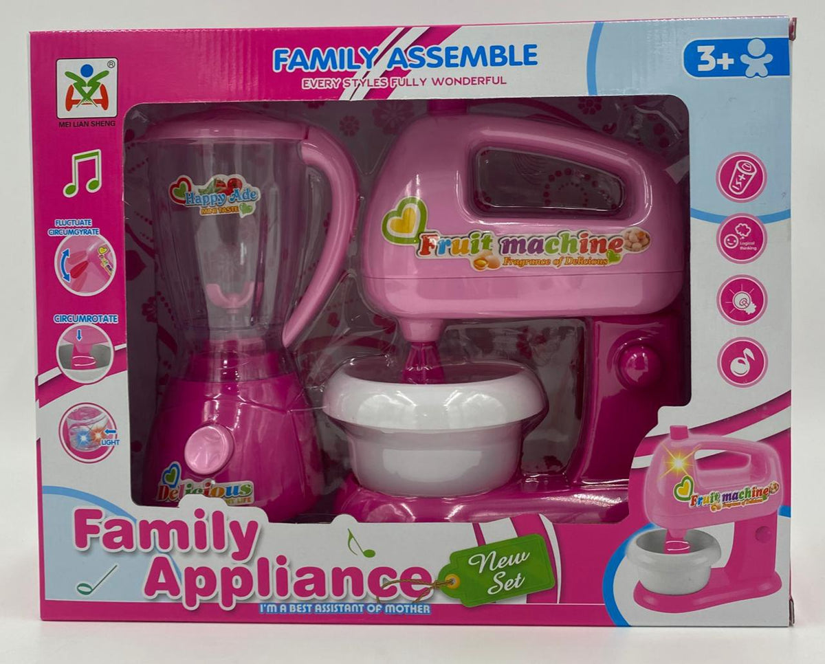 GENERIC Toy Kitchen Family Appliance New Set Family Assemble DV016