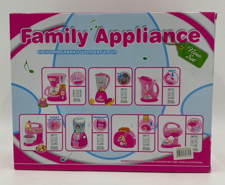 GENERIC Toy Kitchen Family Appliance New Set Family Assemble DV016