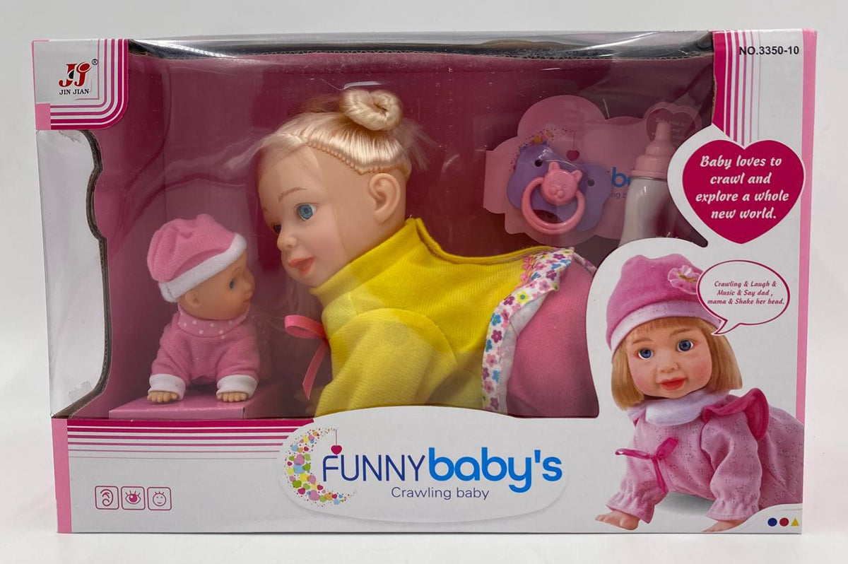 GENERIC Toy Baby Doll Funny Baby's Crawling Baby R001