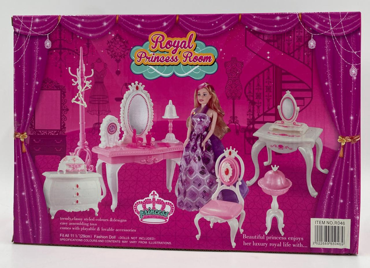 GENERIC Toy Vanity Play Set Royal Princess Room R046