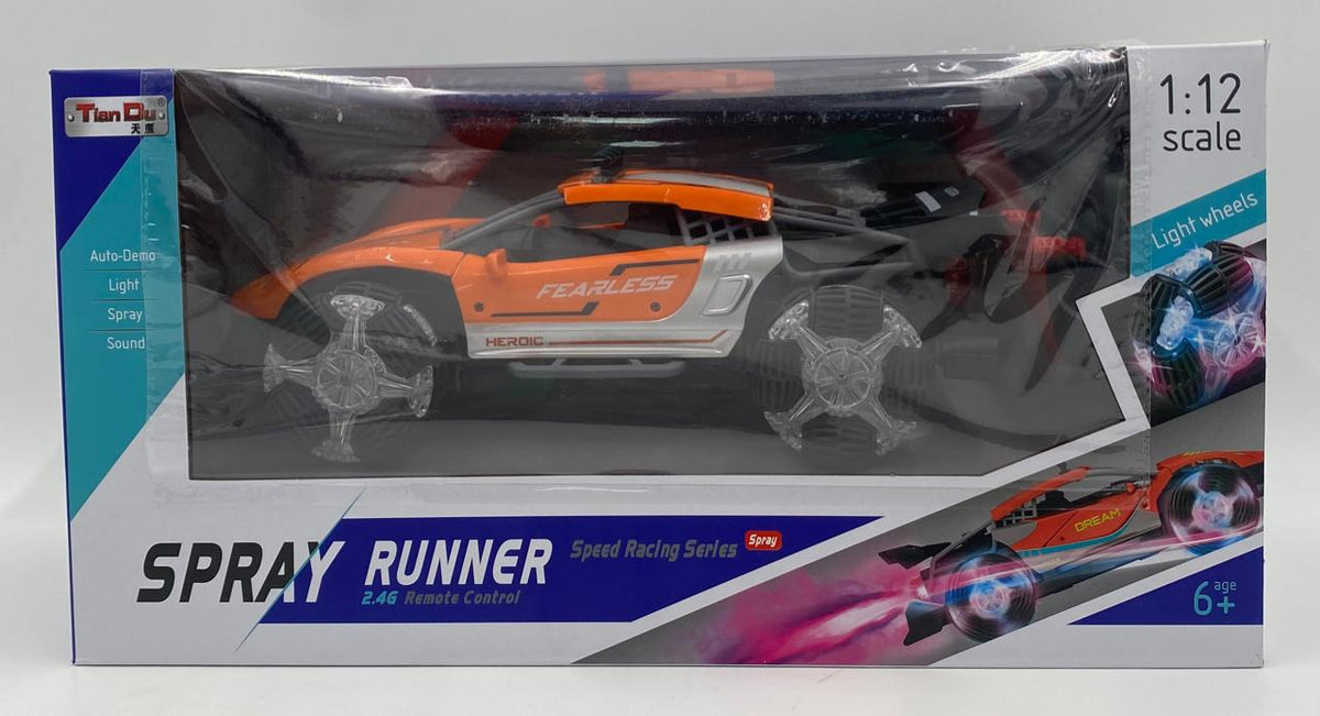 GENERIC Toy Car Spray Runner 2.4G Speed Racing Series 1: 12 Scale Y154