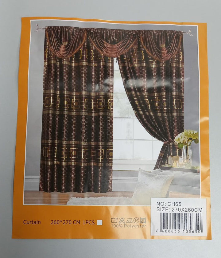 Curtain CH65 106X102" 270X260CM