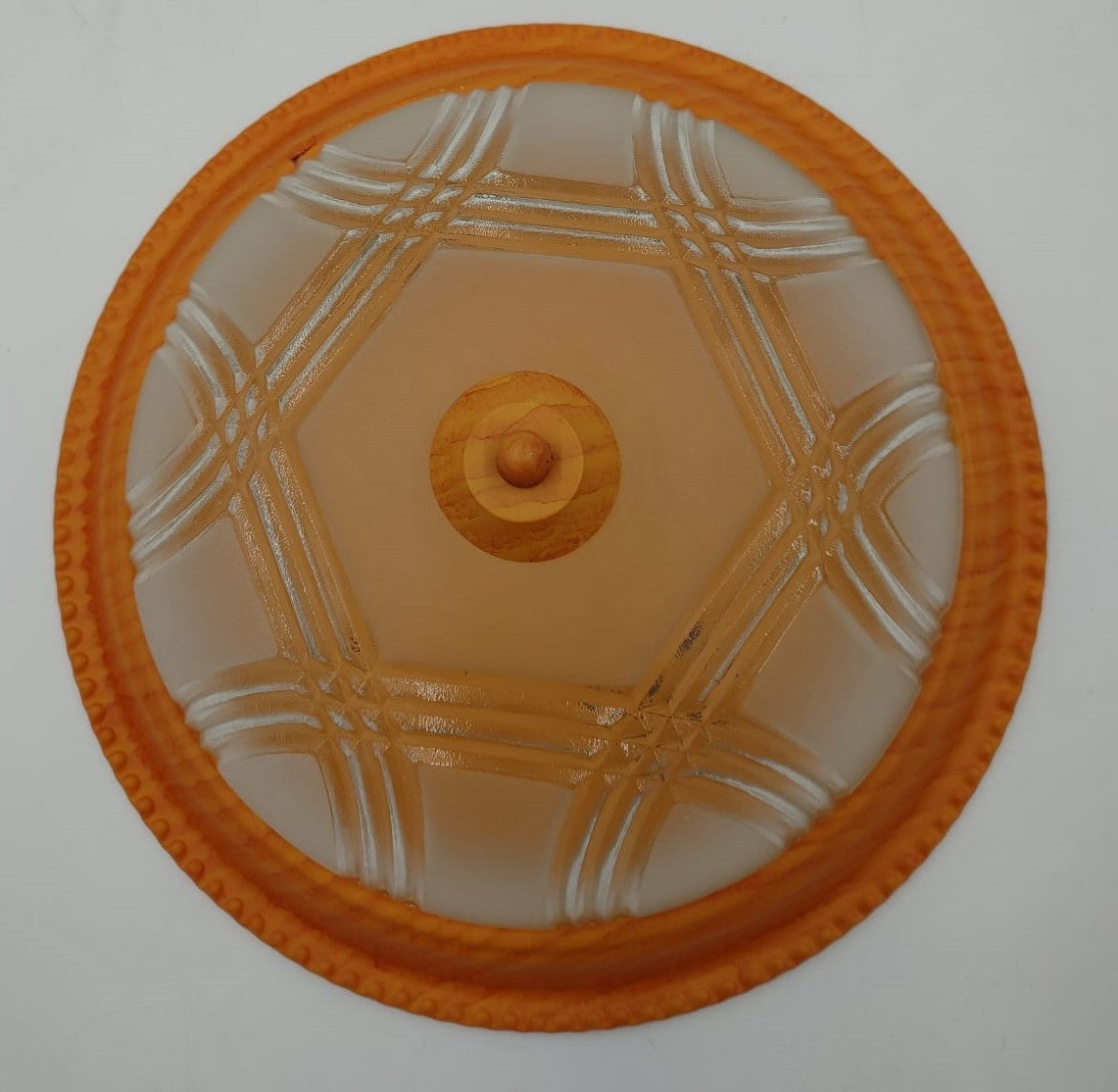 Light Fixture Ceiling 2023-2C Wood 12.5" 2-BULBS