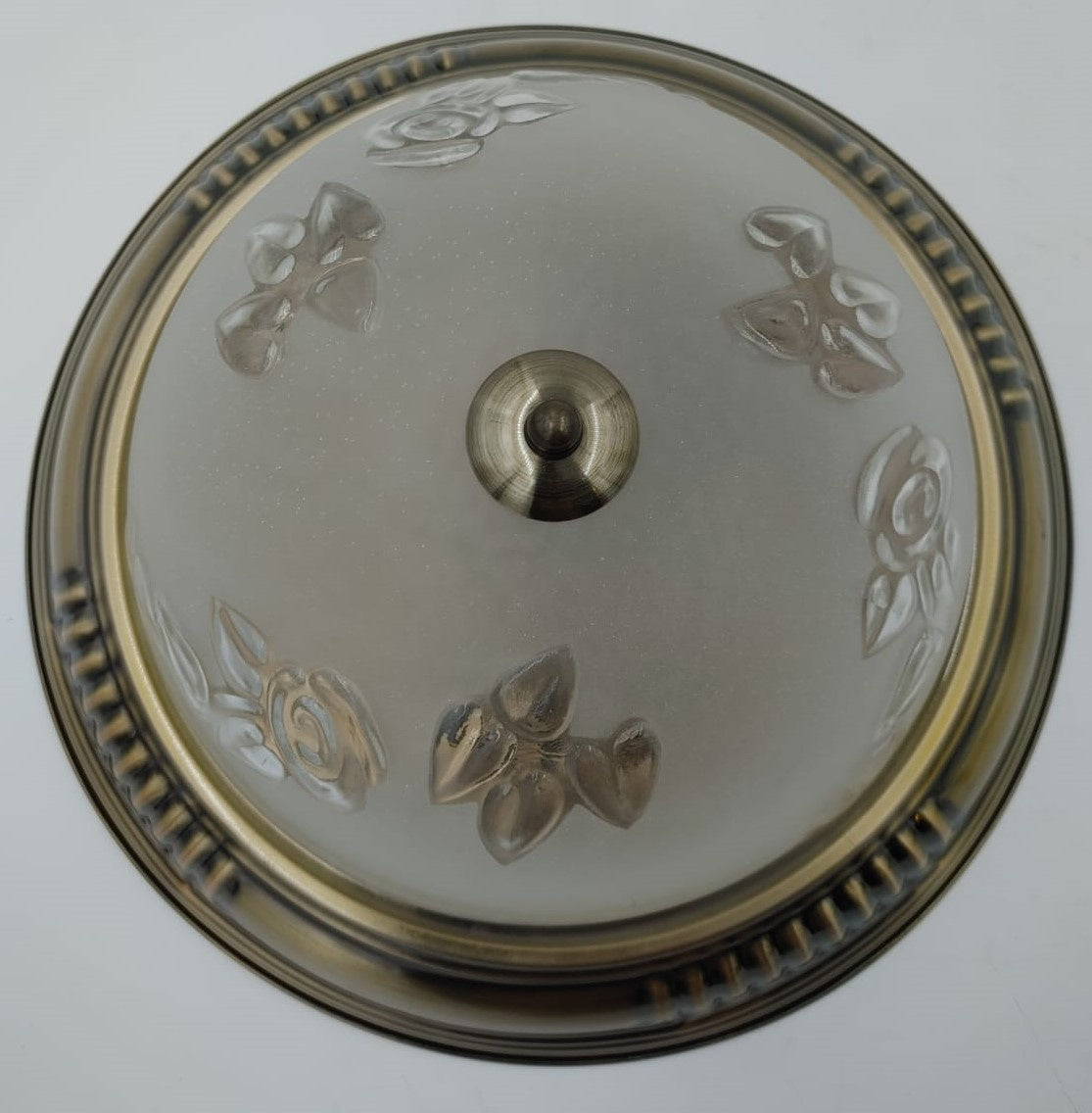 Light Fixture Ceiling 1046-2C Ab 13" 2-BULBS