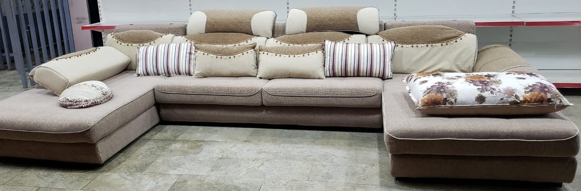 Sofa Set U Shape with Pillows 571