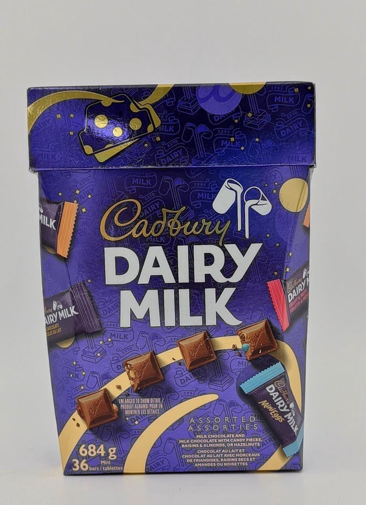 CADBURY Dairy Milk Chocolate Assorted 685G 36 Bars