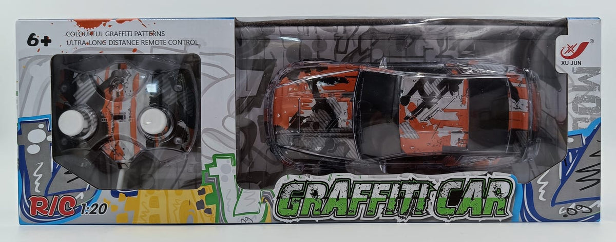GENERIC Toy Car Graffiti Car R/C 1: 20 Remote Control Y165