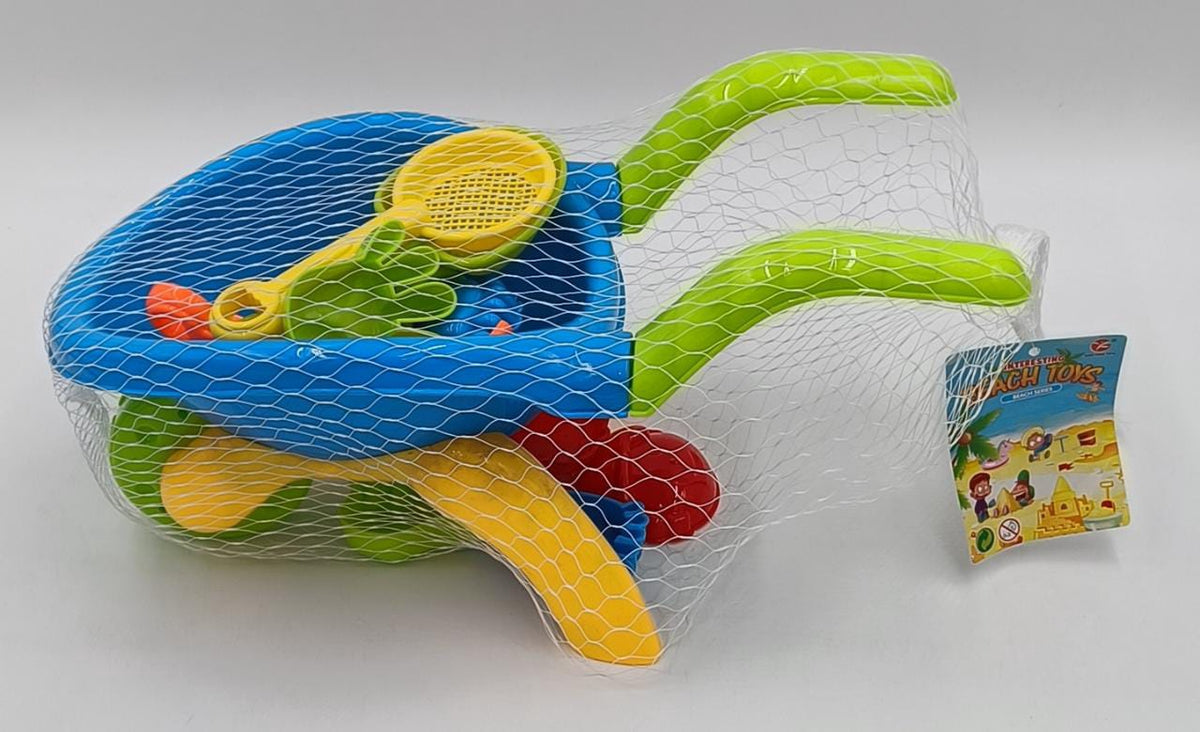 GENERIC Toy Beach Play Set Wheel Barrow NS-21726