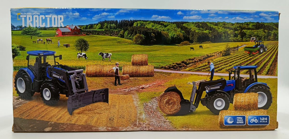 GENERIC Toy Tractor Alloy Farm Machine Remote Control 6635H