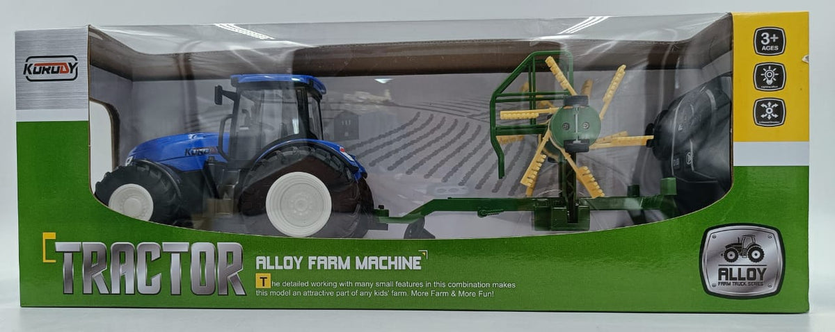 GENERIC Toy Tractor Alloy Farm Machine Remote Control 6637H