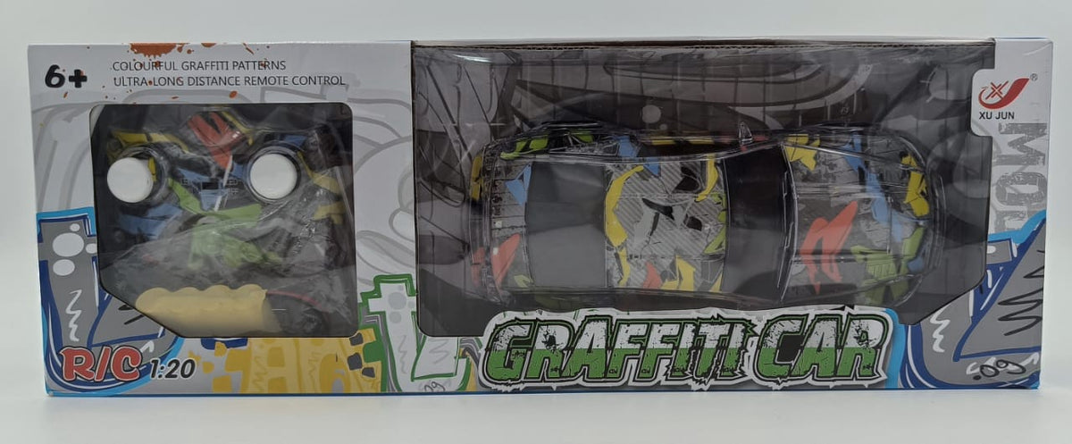 GENERIC Toy Car Graffiti Car R/C 1: 20 Remote Control Y165