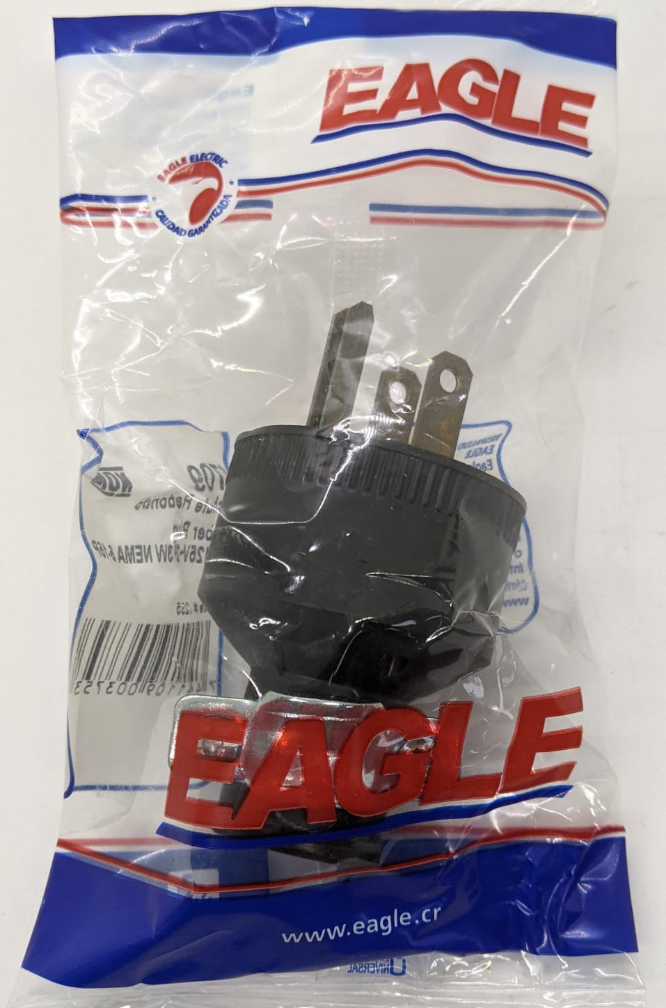 EAGLE Plug 3 Pin Duplex Round 1709