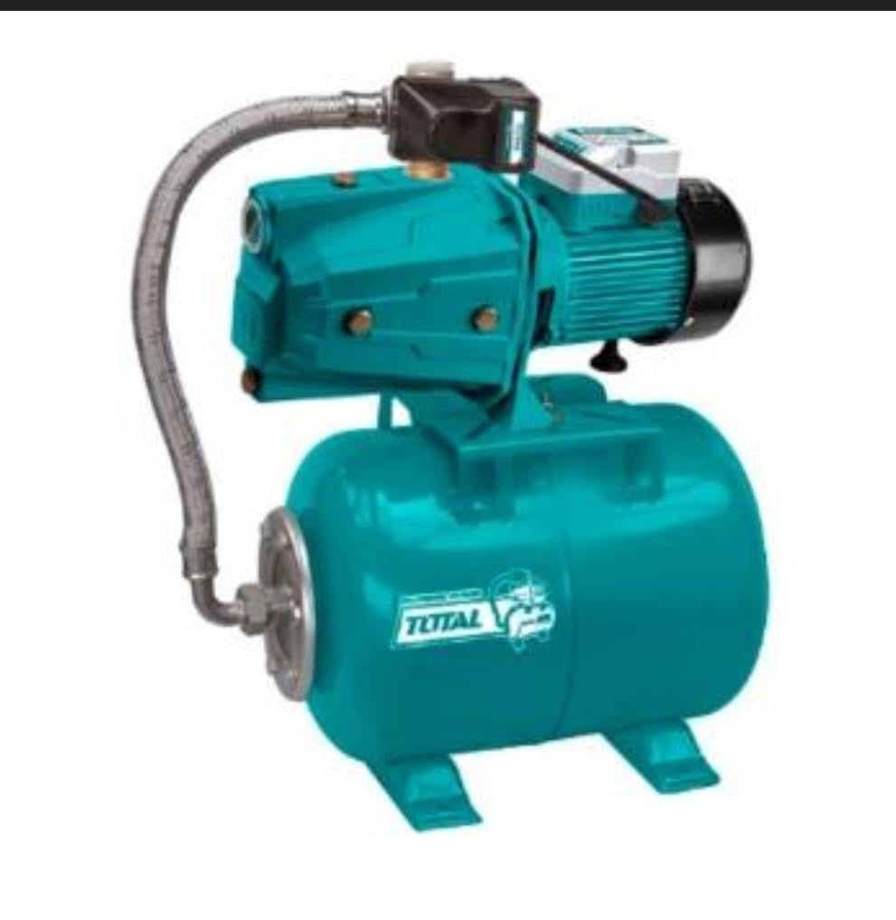 TOTAL Water Pump UTWP43706 Jet with Tank & Fitting 370W 110V 1/2HP