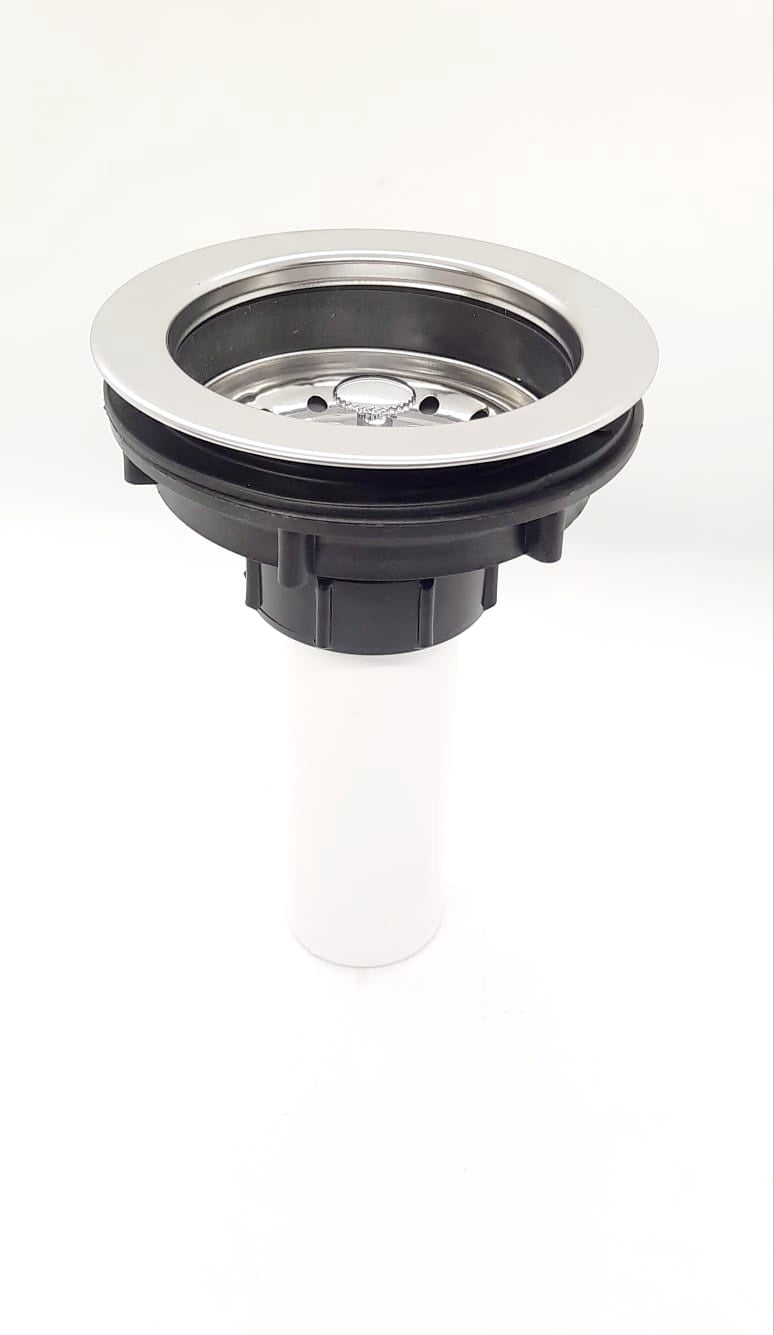 CMITT Sink Waste 1 1/2" 4 1/2" PVC W/FLANGE