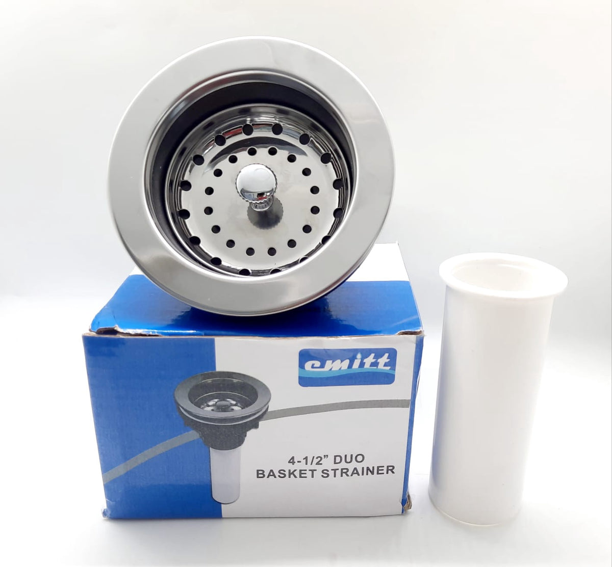 CMITT Sink Waste 1 1/2" 4 1/2" PVC W/FLANGE