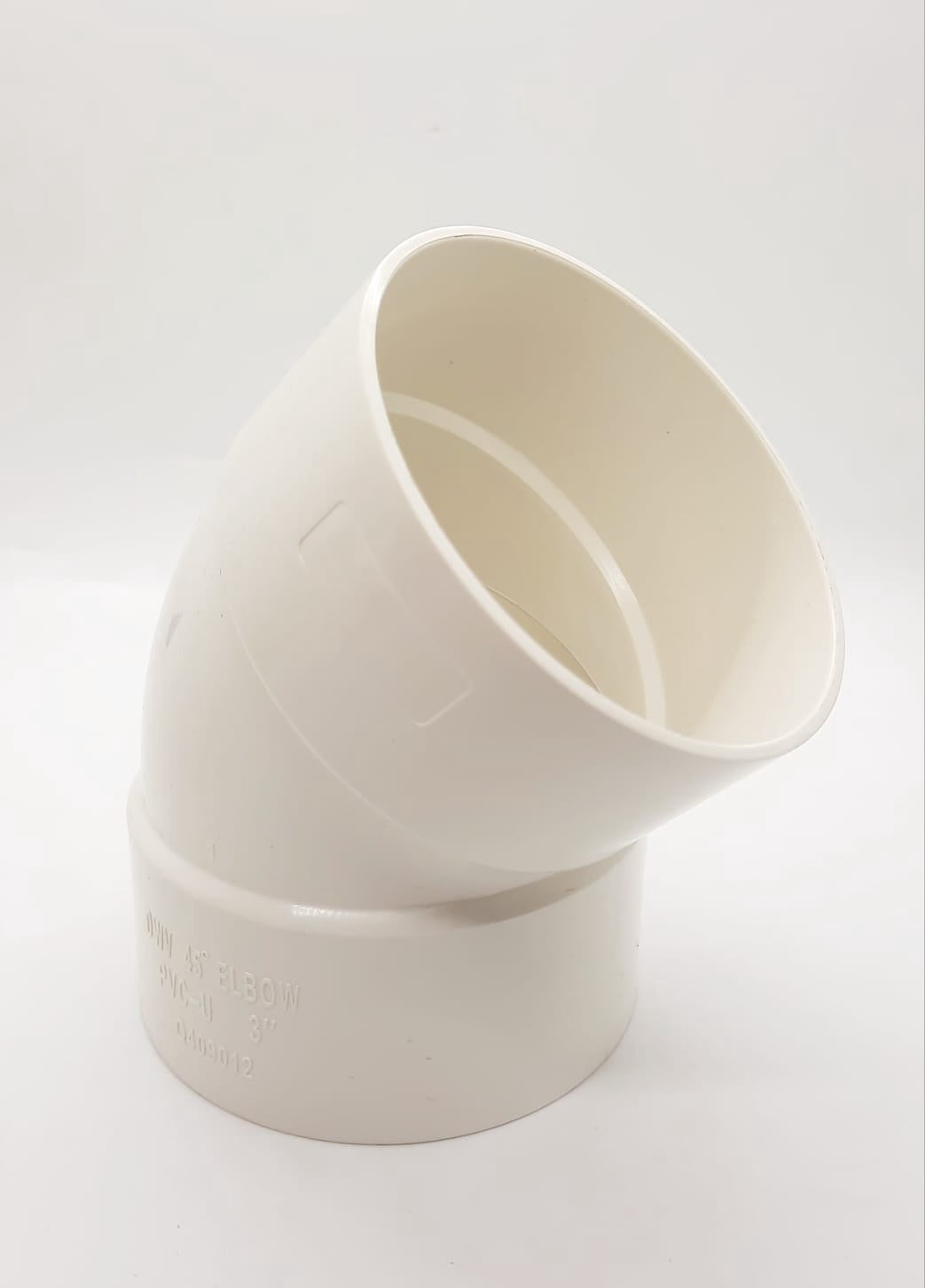 PVC Knee 3" 45 Deg Light