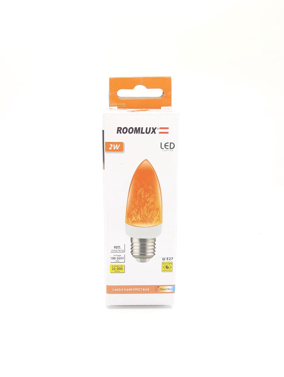 ROOMLUX Bulb LED 2W B23510 Candle Flame Effect