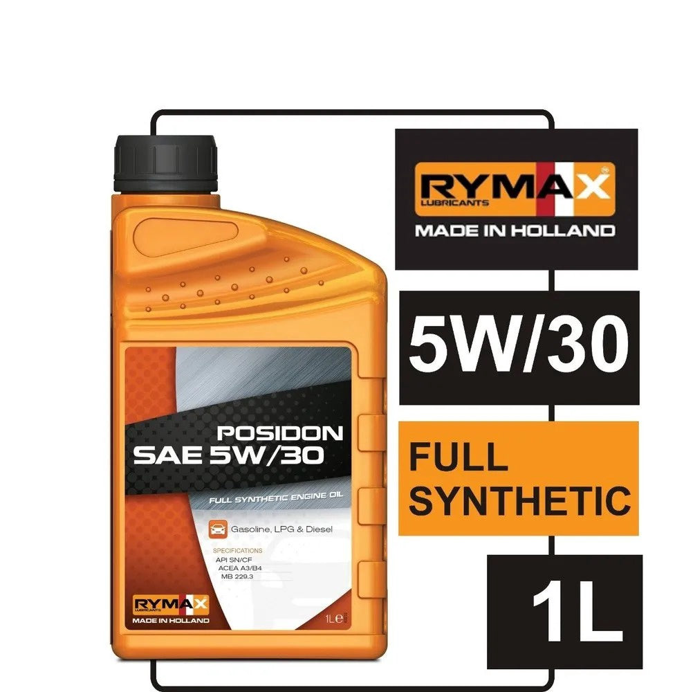RYMAX Oil Posidon Sae 5W30 Synthetic 1LITER