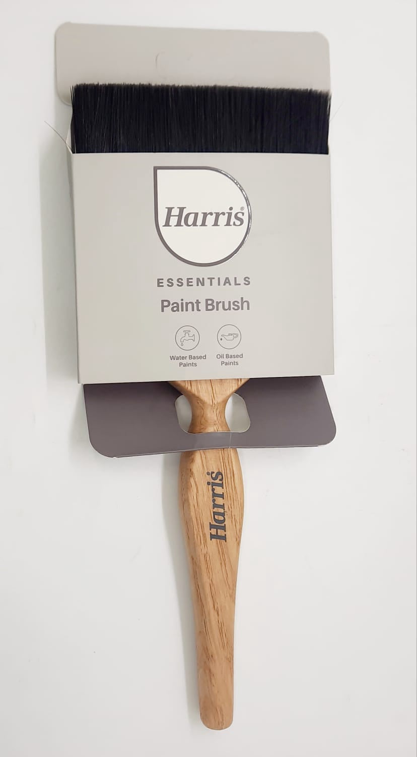HARRIS Paint Brush 4" Essentials Wood Handle #27040