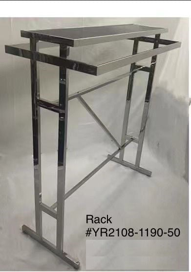 Metal Display Racks Clothes Chrome YR2108-1190-50
