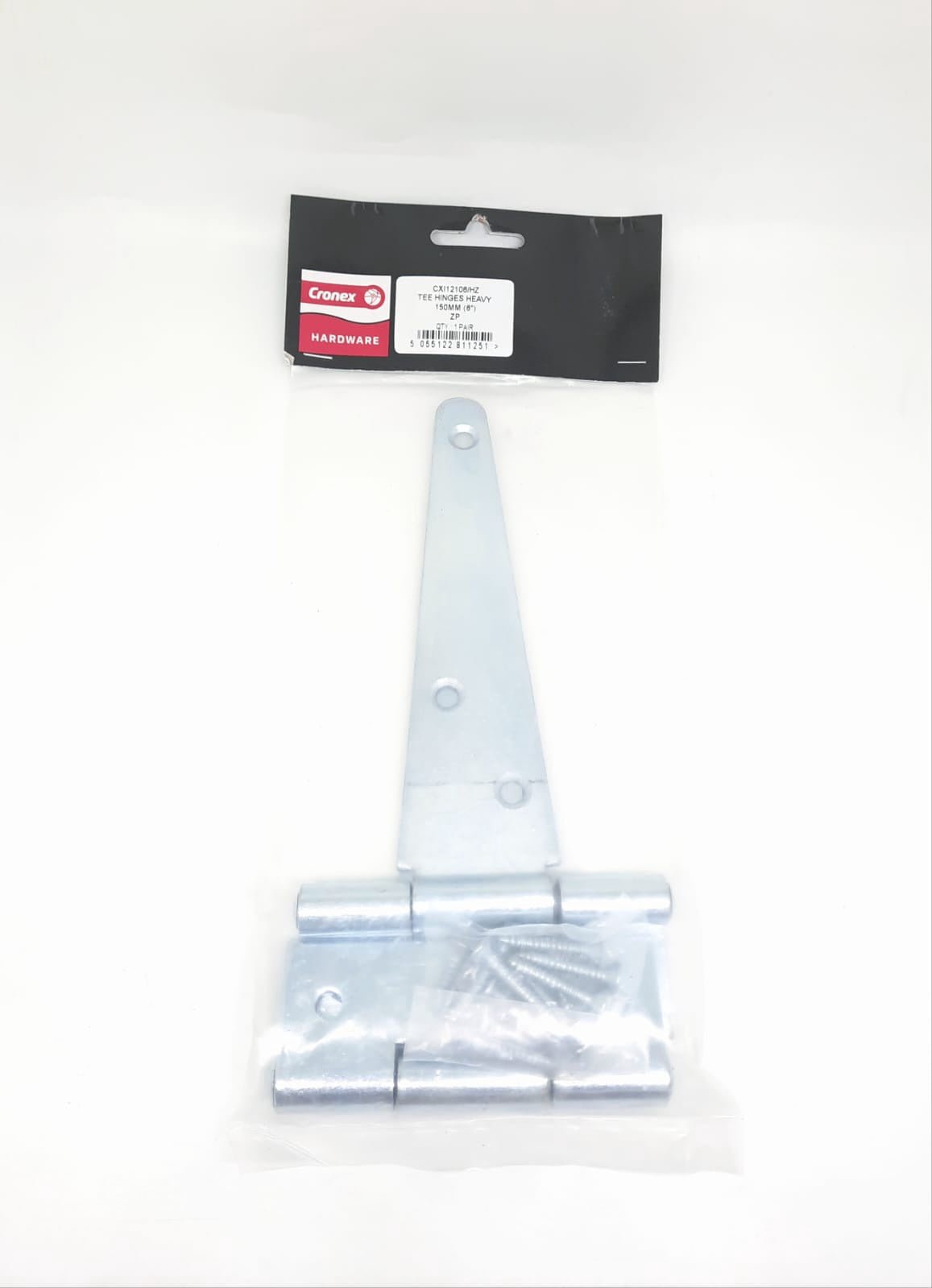 CRONEX RABO Tee Hinges 6" Cronex Heavy Chrome CXL12106/HZ