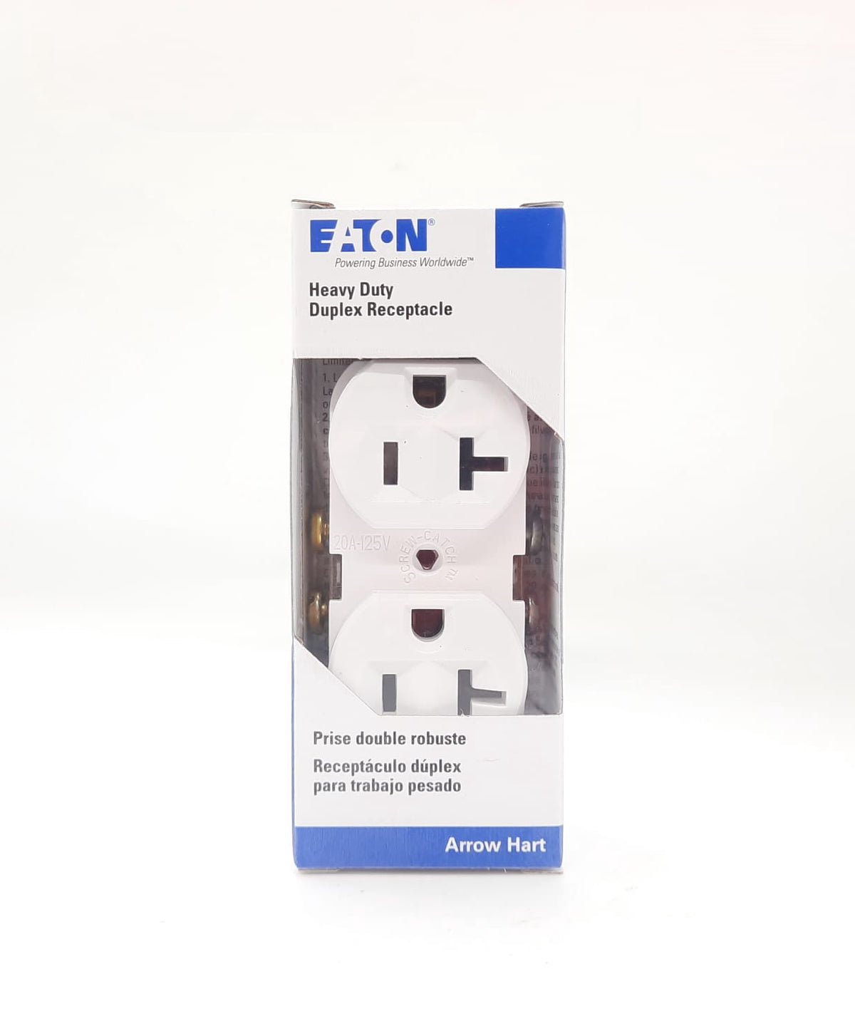 EATON Point Duplex Outlet 20AMPS 125V 877W/TRBR20W/CR20W