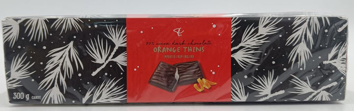 PRESIDENT CHOICE Pc Orange Thins 70% Cocoa Dark Chocolate England 300G