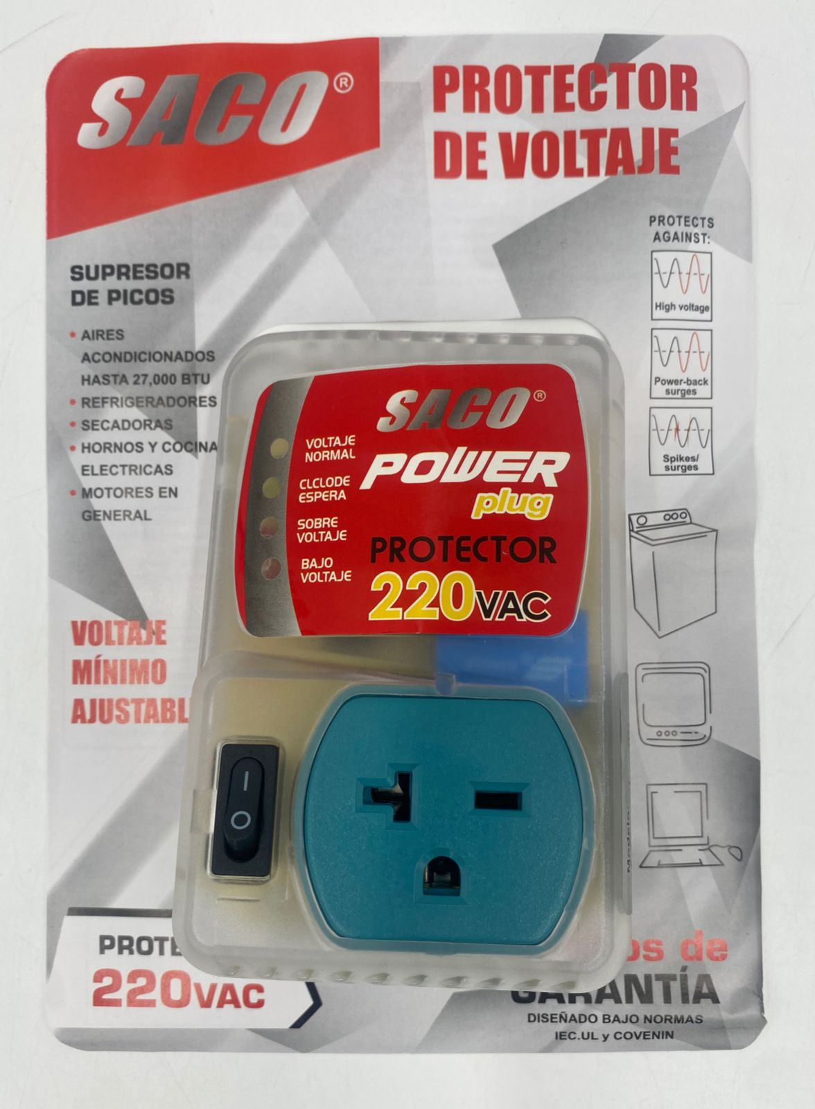 SACO Protector Voltage 220VAC 04-FR-21568
