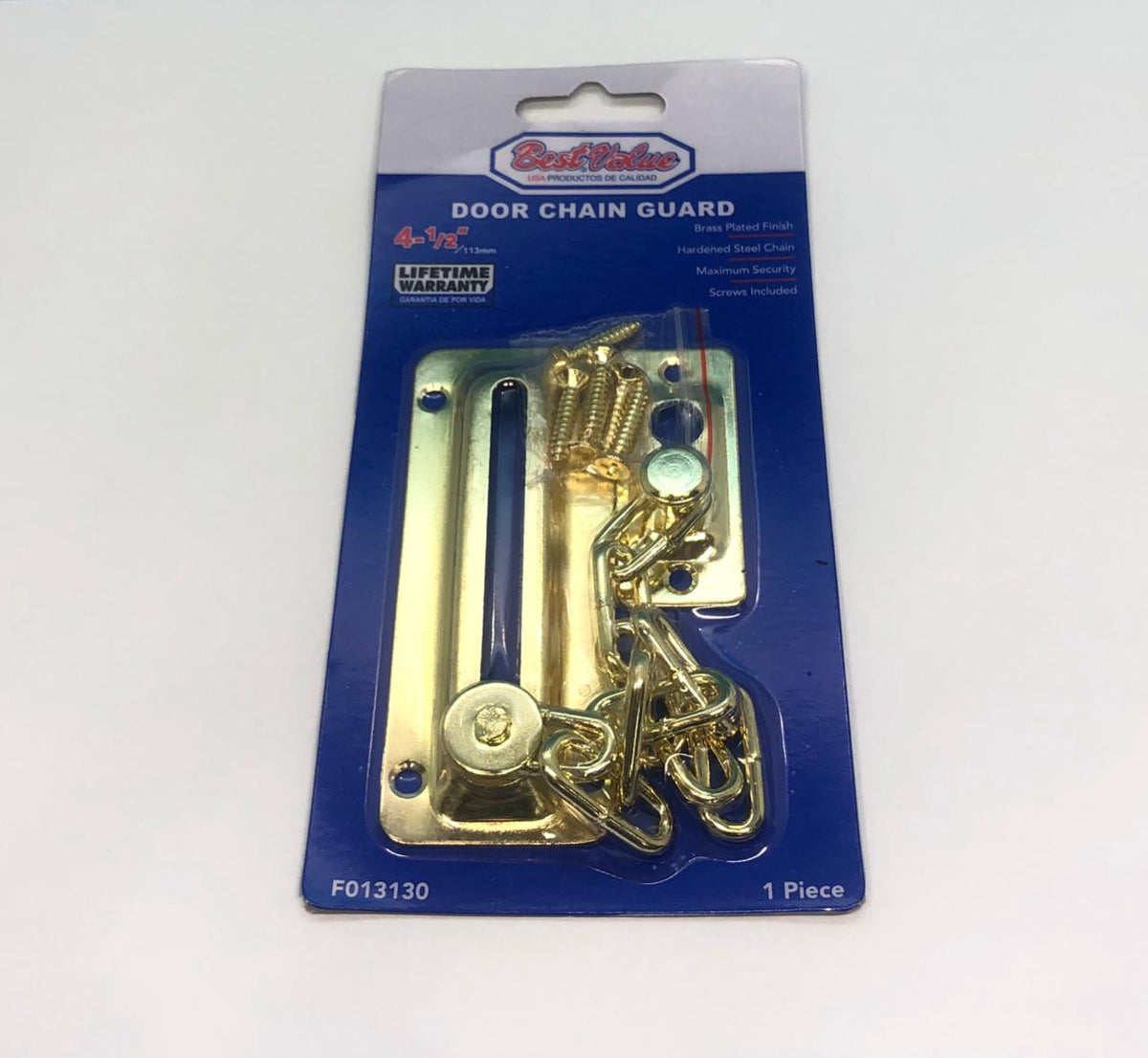 BEST VALUE Door Chain Guard Gold F013130