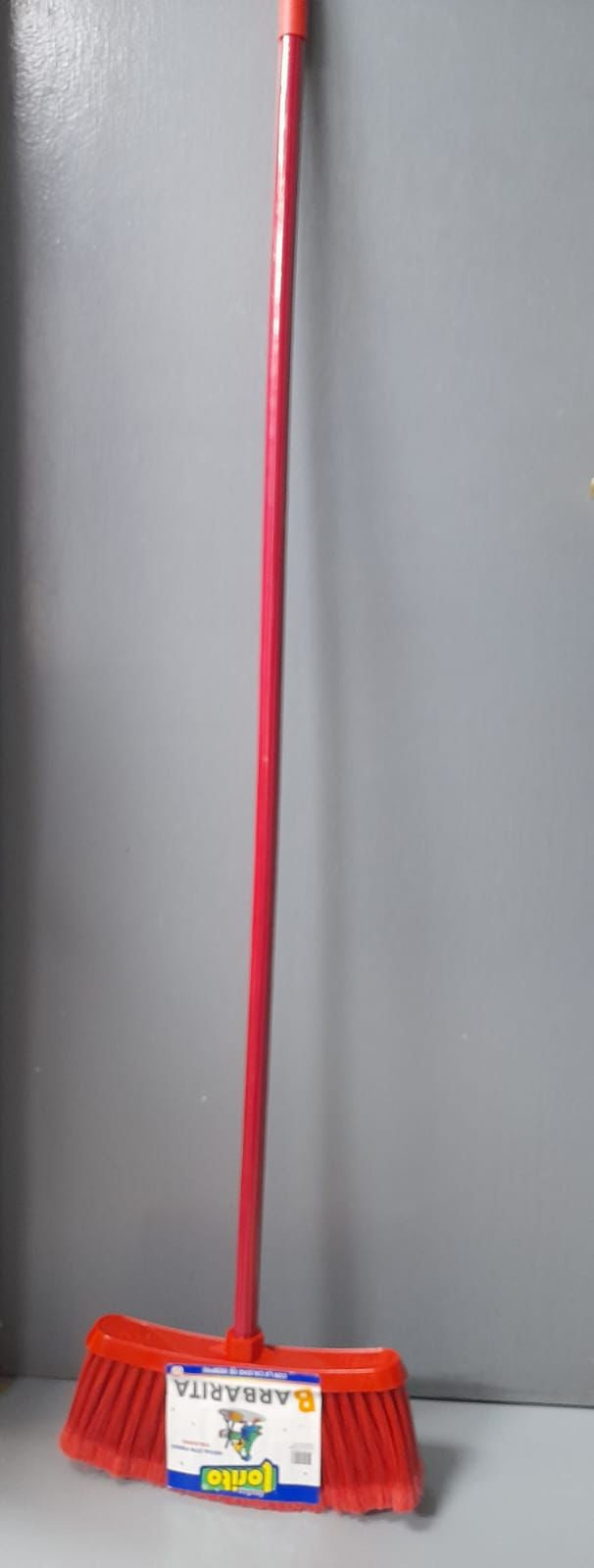 Broom Soft Bristle W/STICK Barbarita