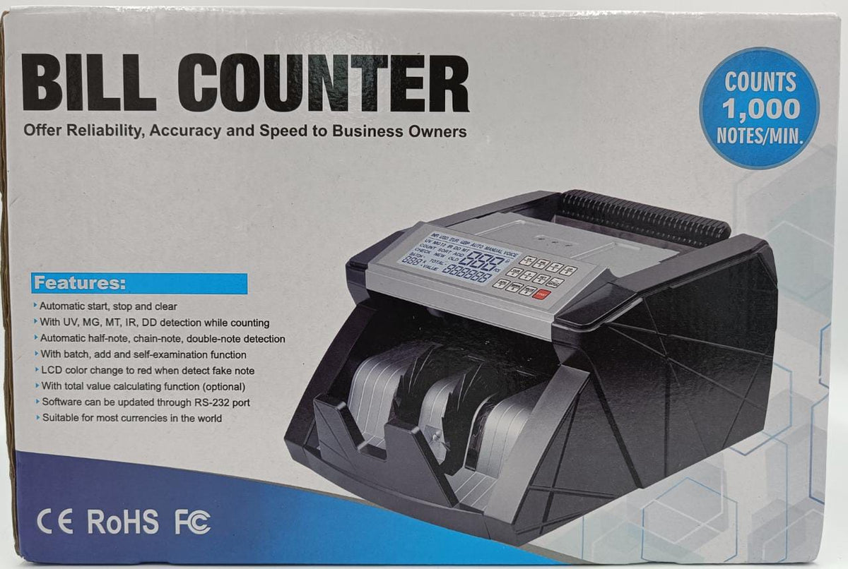 Money Counting Machine Bill Counter 1, 000