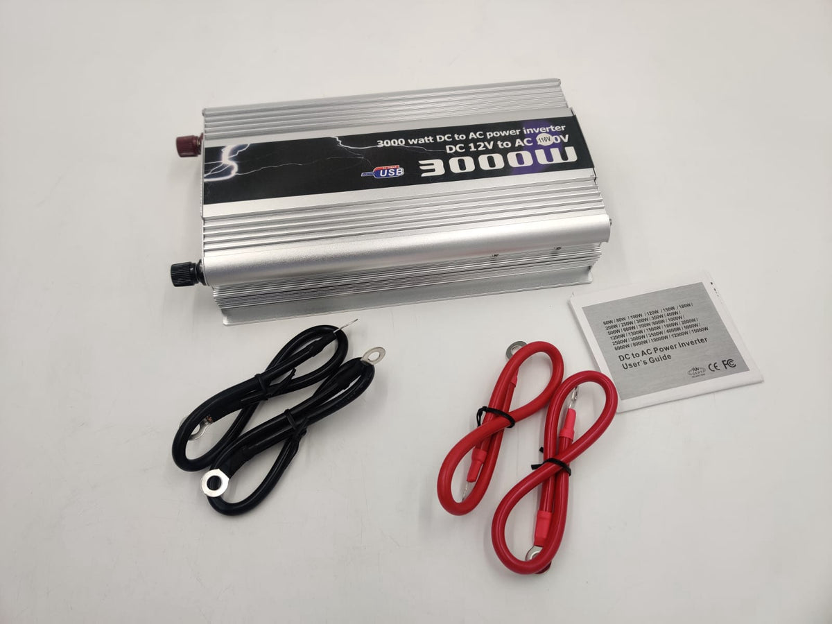 Inverter 3000W 12V-110V Silver