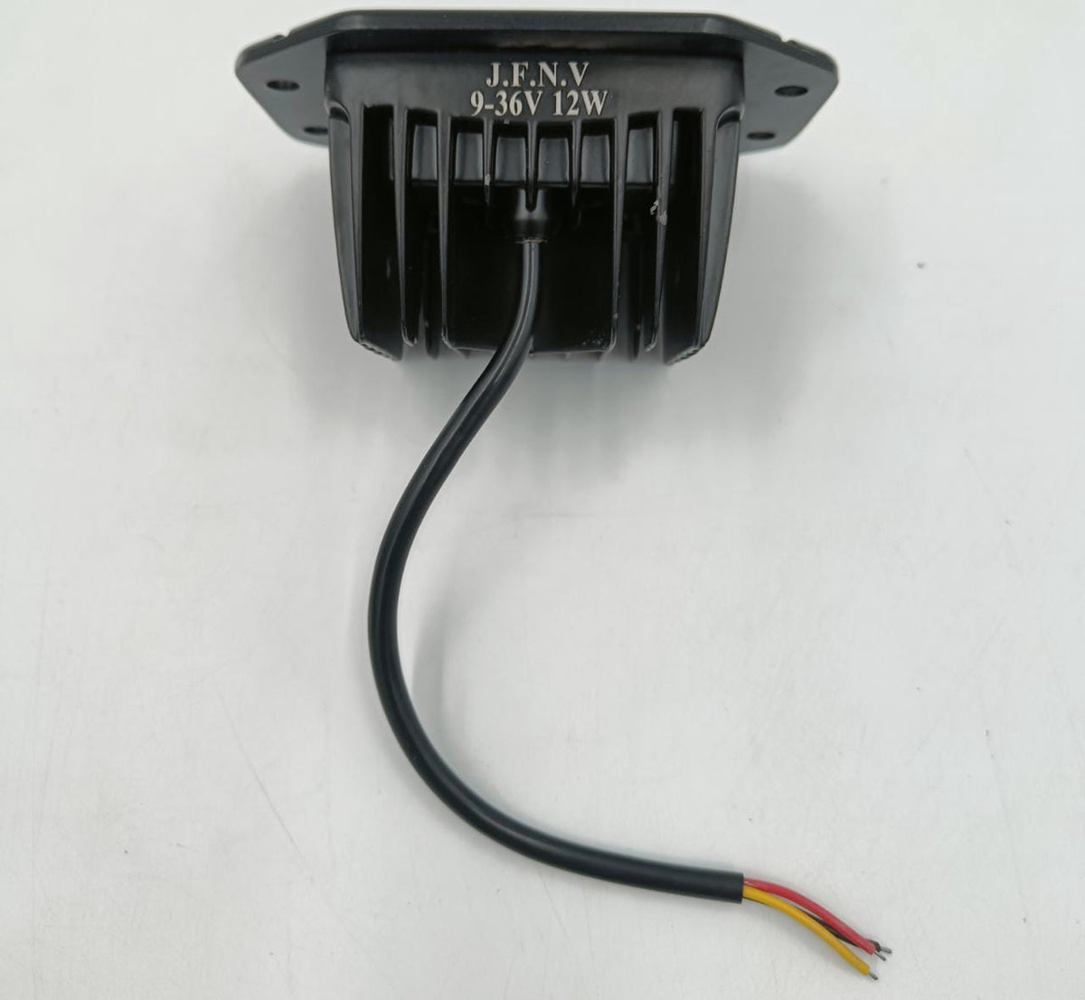 JFNV Lamp LED Car J.f.n.v 12W 48MM 9V-36V DC Irradiation 4 Screw Face