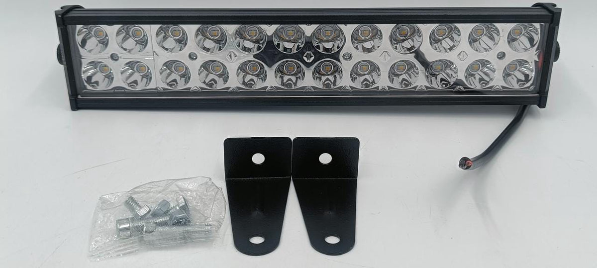 JFNV Lamp LED Car J.f.n.v 72W White & Yellow Solid & Flashers 4IN1 24LED 9-36V DC LED Light Work Bar Yellow Box