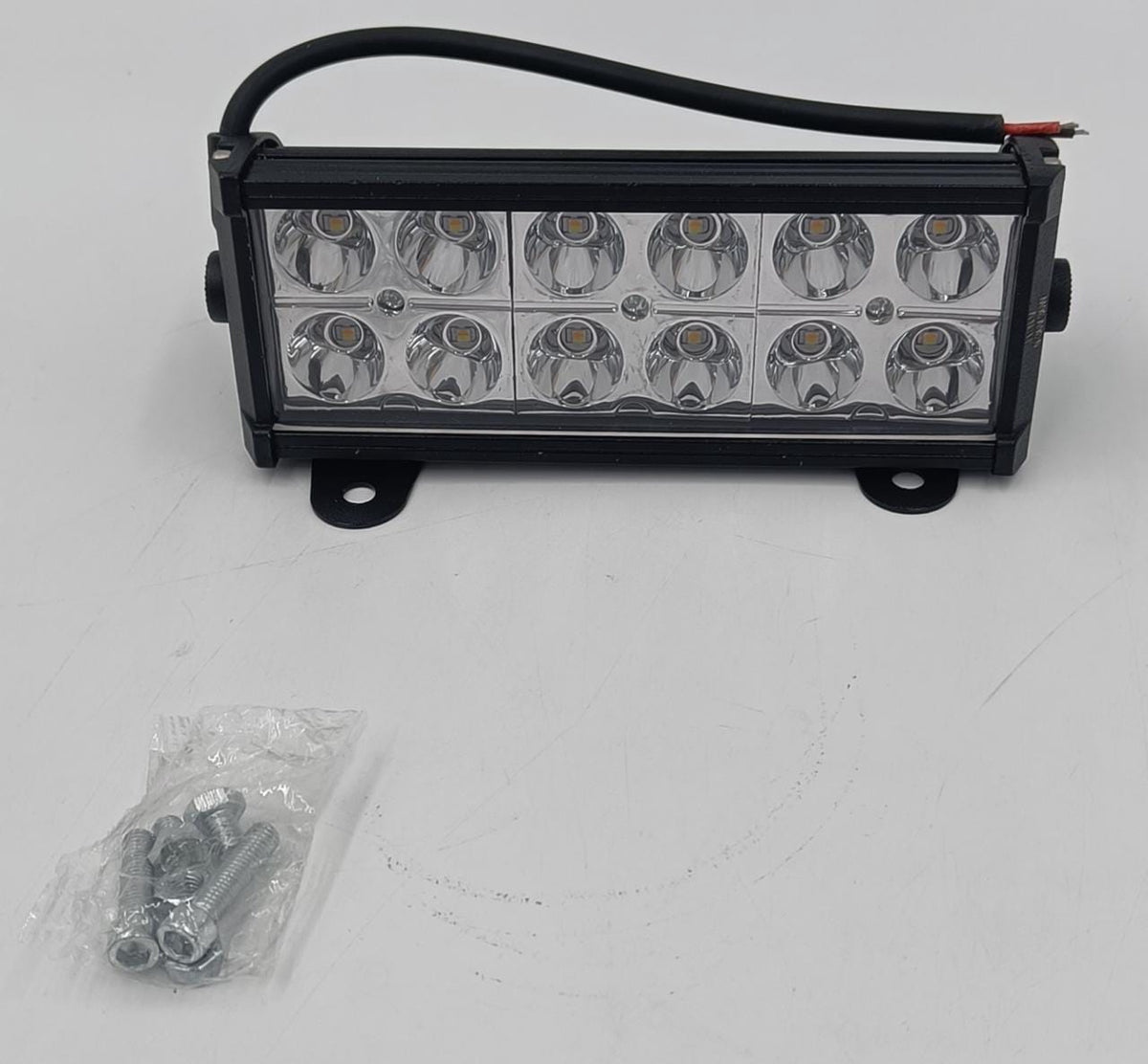 JFNV Lamp LED Car J.f.n.v 36W White & Yellow Solid & Flashers 4IN1 12LED 9-36V DC LED Light Work Bar Yellow Box
