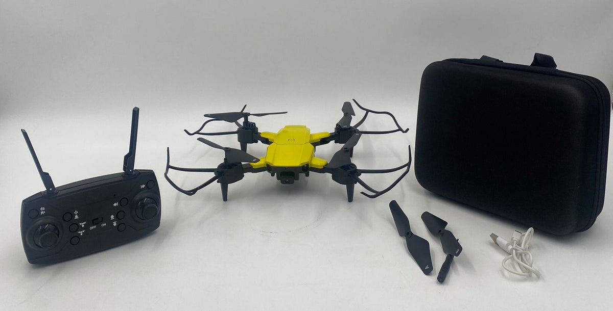 GENERIC Toy Drone Quadcopter Yellow IN Back Case