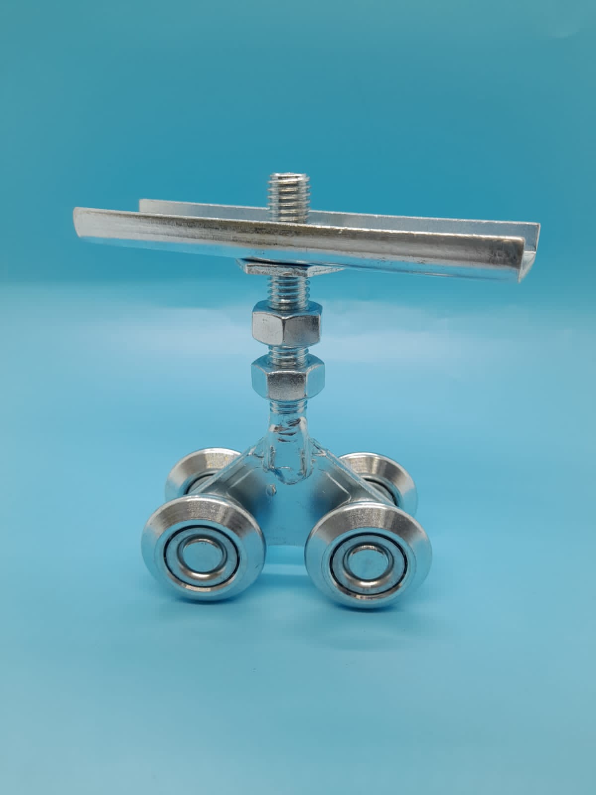 Gate Rollers Chrome Small