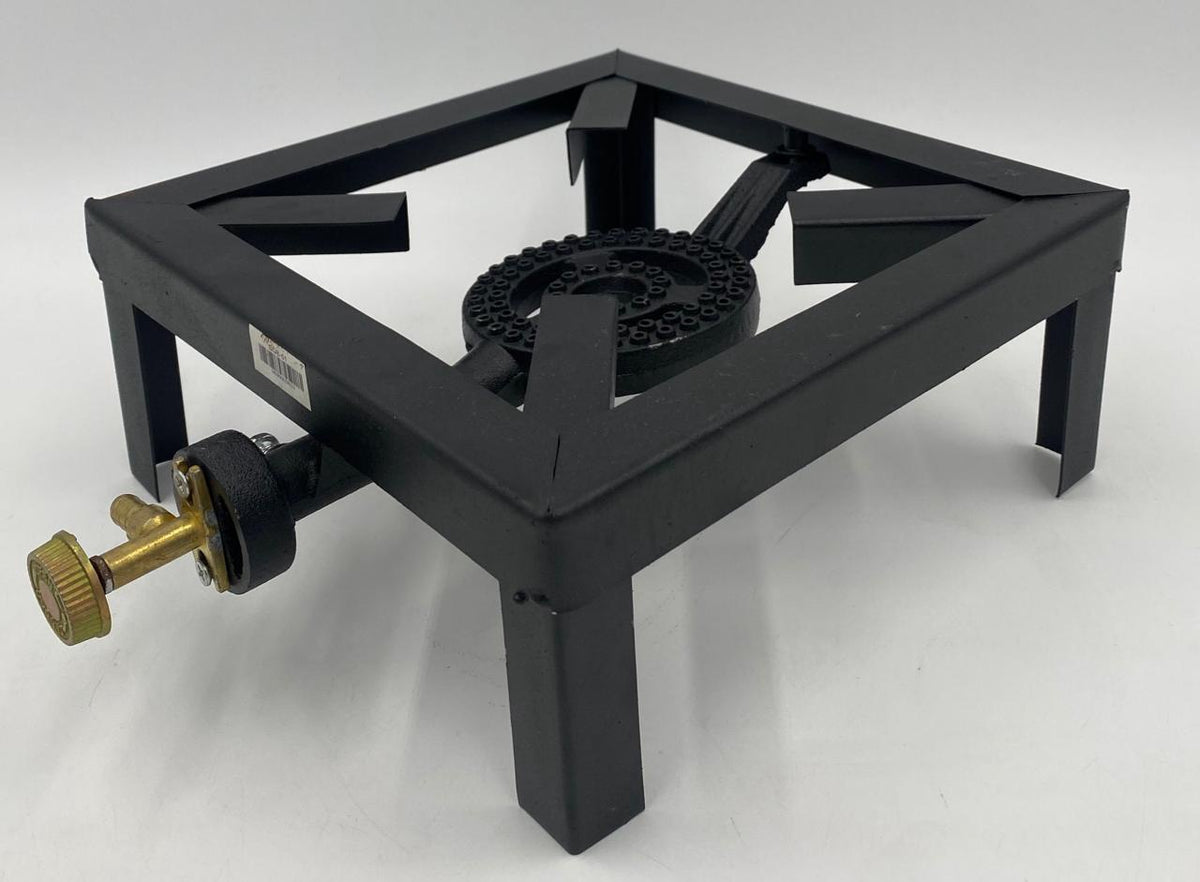 Stove 1 Burner Cast Iron SGB-01 Angle Iron Frame Black