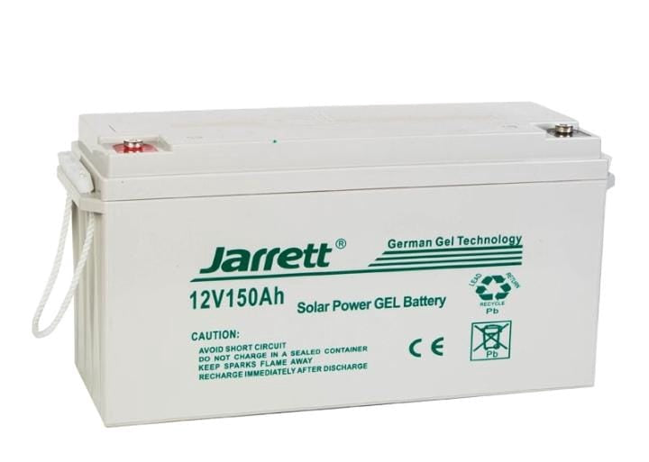 JARRETT Battery Solar Gel Deep Cycle 12V 150AH
