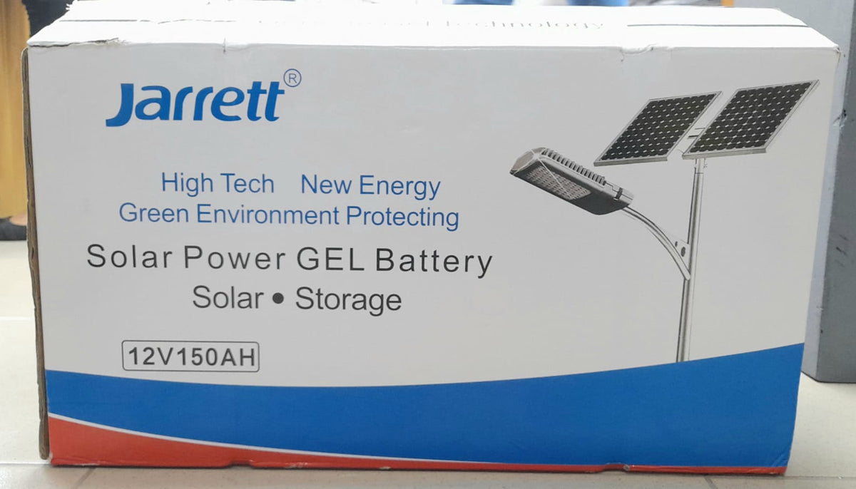 JARRETT Battery Solar Gel Deep Cycle 12V 150AH