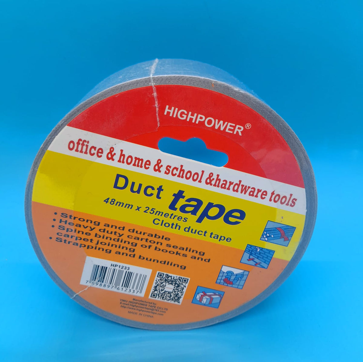 HIGHPOWER Tape Duct Tape 2" HP1233 25M