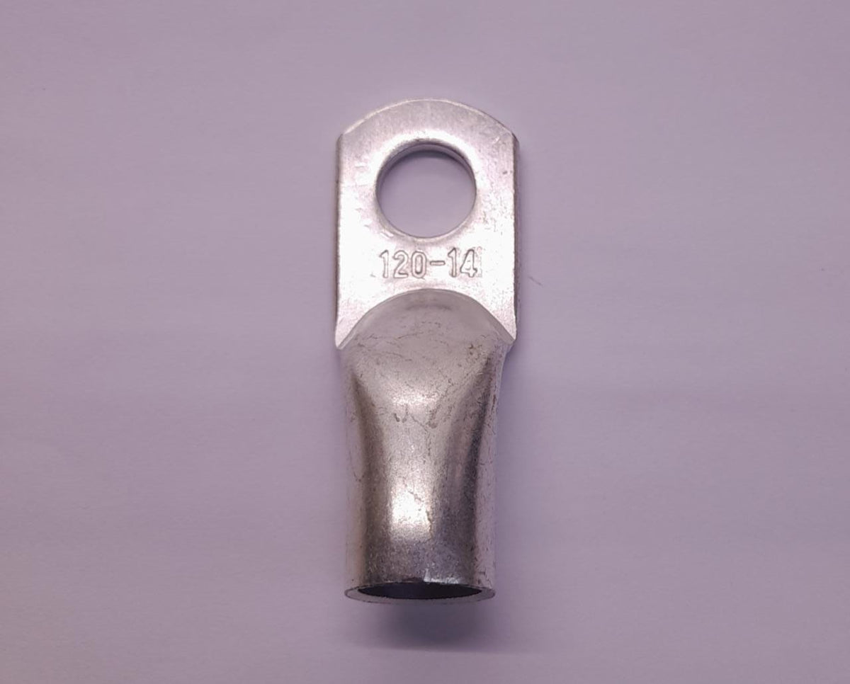 Cable Lug Terminal SC120-14 Silver Sold Each