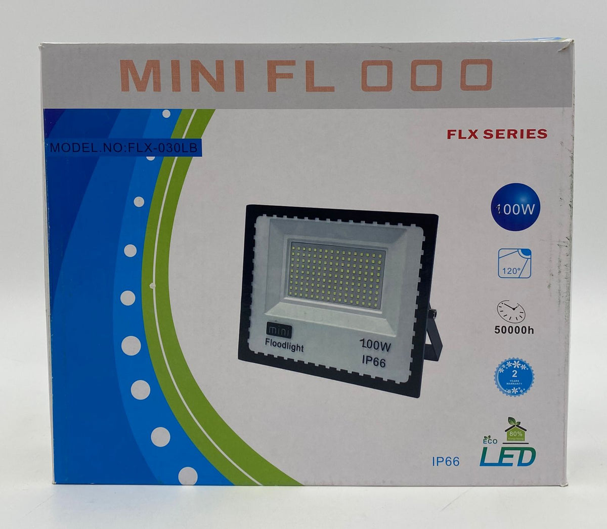 Lamp LED Flood 200W IP66 Mini Flood Flx Series Outdoor Light
