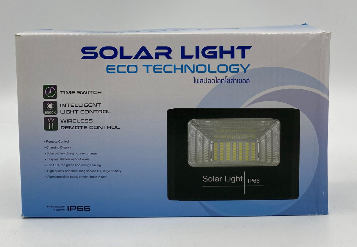 Lamp LED Solar Flood 10W Eco Technology IP66 with Panel