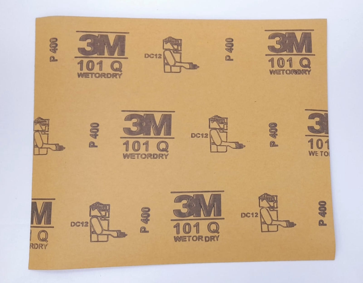 Sand Paper Metal #400 3M 101Q China Brown Back