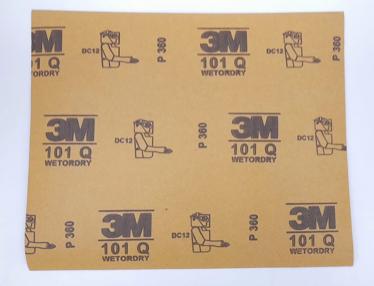 Sand Paper Metal #360 3M 101Q China Brown Back