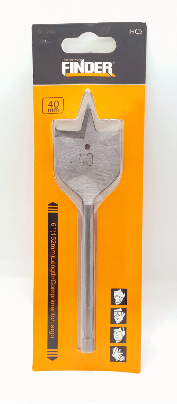 FINDER Drill Bit Flat Wood 40MM #195709